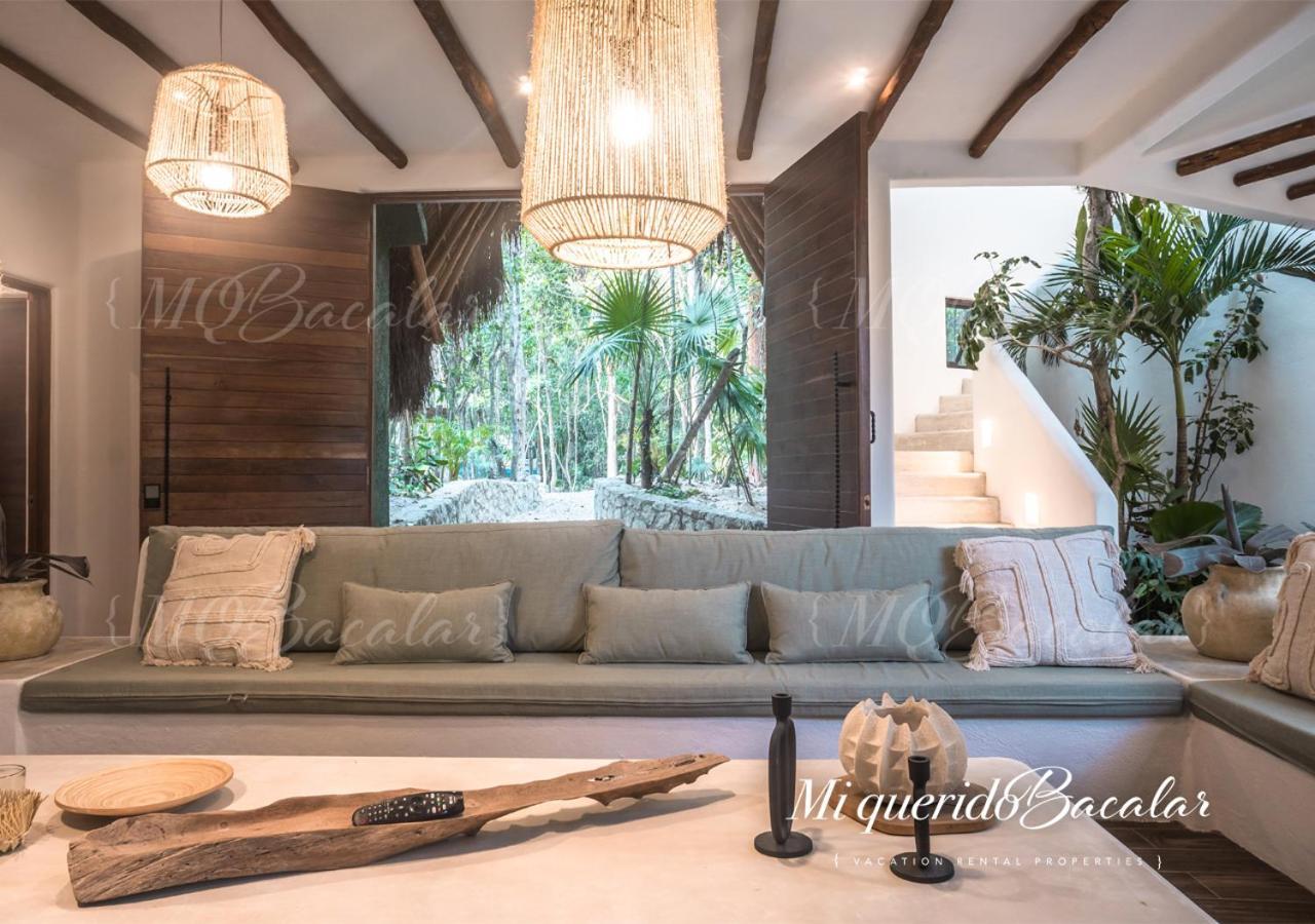 Casa Pibe, Private Jacuzzi, Pier And Rooftop Villa Bacalar Eksteriør bilde