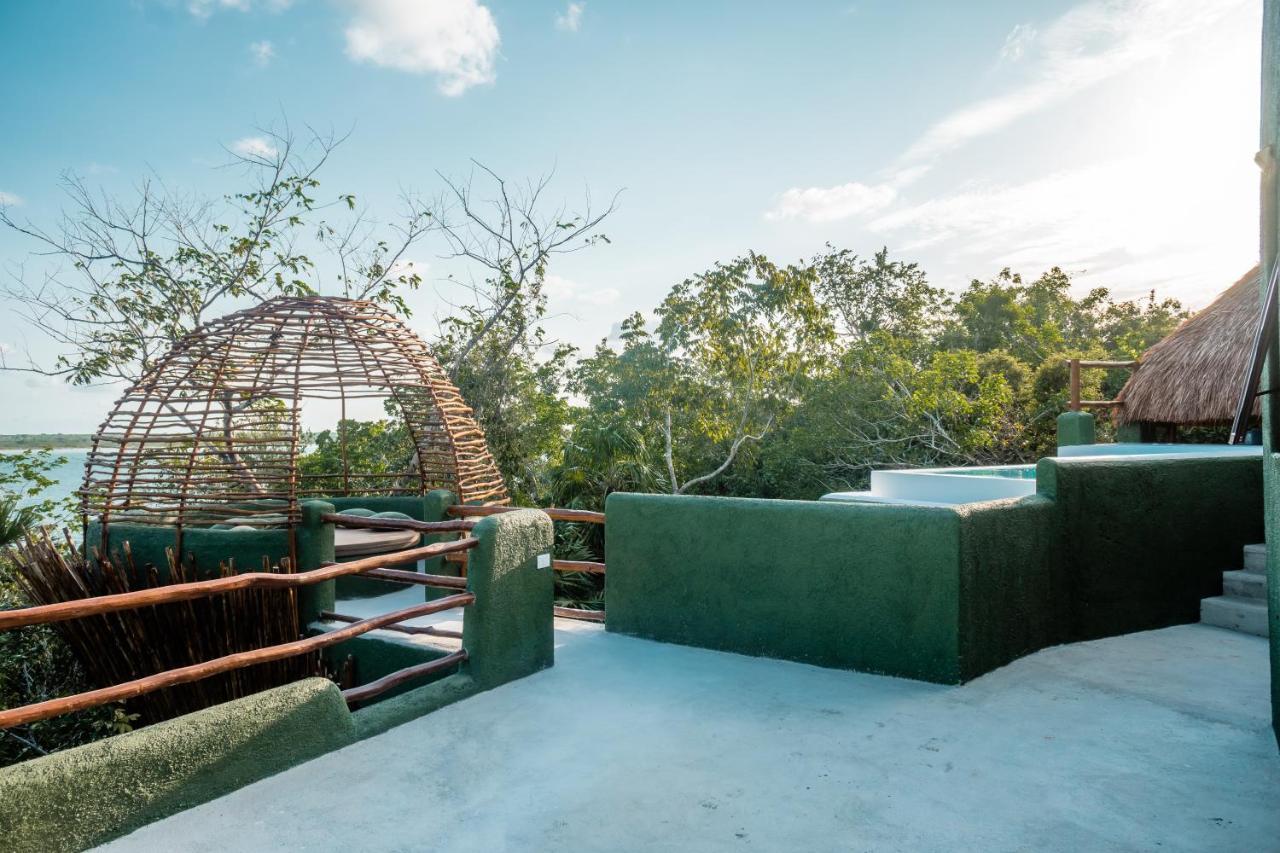 Casa Pibe, Private Jacuzzi, Pier And Rooftop Villa Bacalar Eksteriør bilde