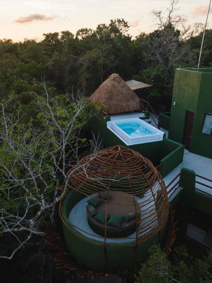 Casa Pibe, Private Jacuzzi, Pier And Rooftop Villa Bacalar Eksteriør bilde